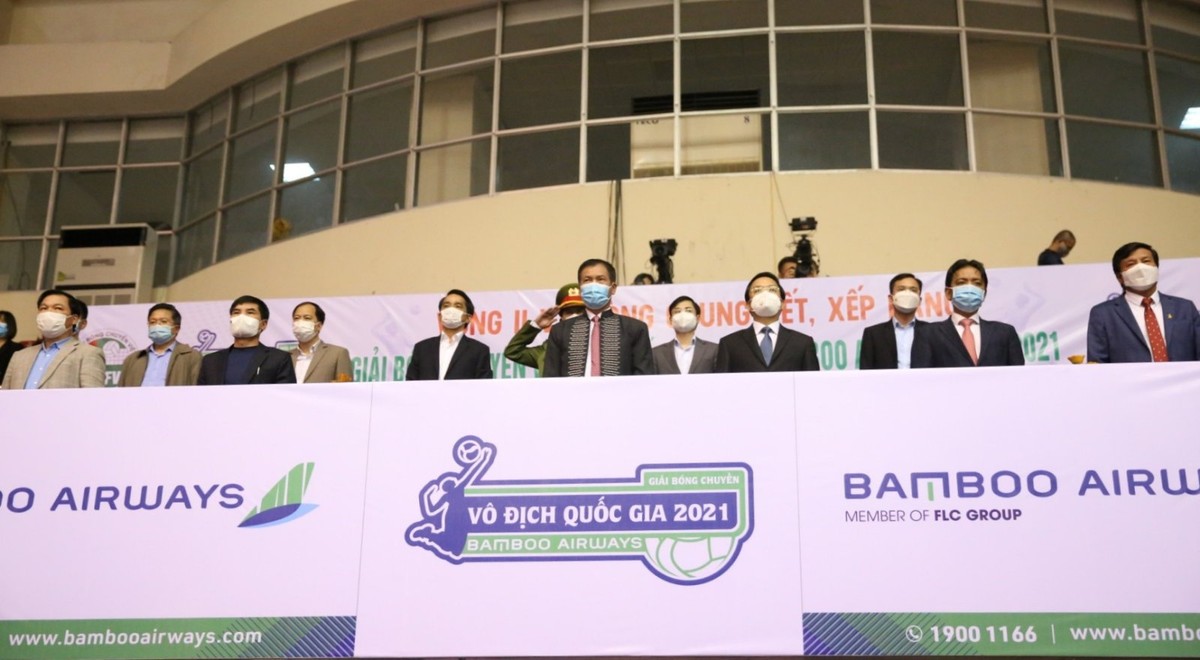 Chính thức khai mạc vòng 2 giải Bóng chuyền vô địch Quốc gia Cúp Bamboo Airways năm 2021