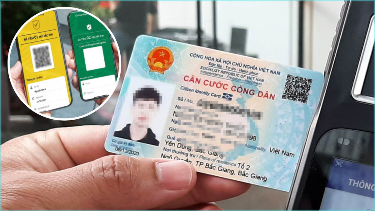 Bộ Công an tích hợp “thẻ xanh” COVID-19 vào căn cước công dân gắn chip