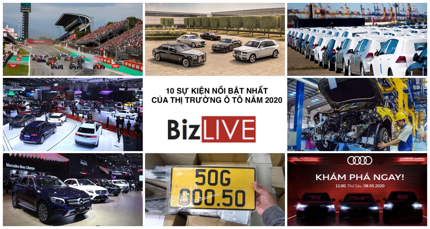 10 sự kiện nổi bật nhất thị trường ô tô năm 2020