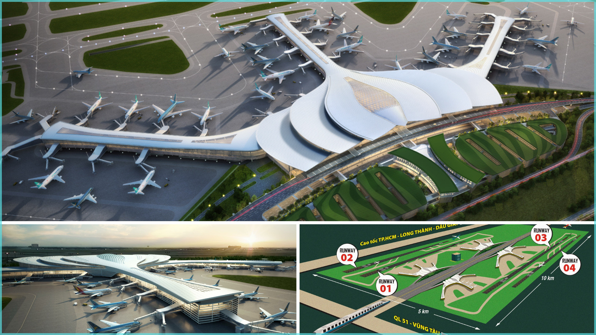 Chính phủ quyết đẩy nhanh tiến độ giai đoạn 1 sân bay Long Thành chào mừng Đại hội Đảng XIV