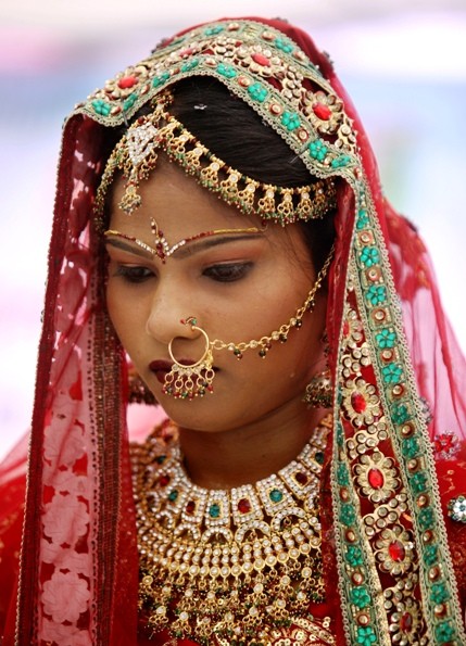Cô dâu Ấn Độ trong ngày cưới