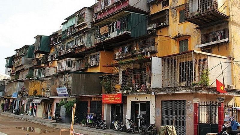 Hàng loạt chung cư cũ ở Hà Nội sẽ được phê duyệt cải tạo trong năm 2022