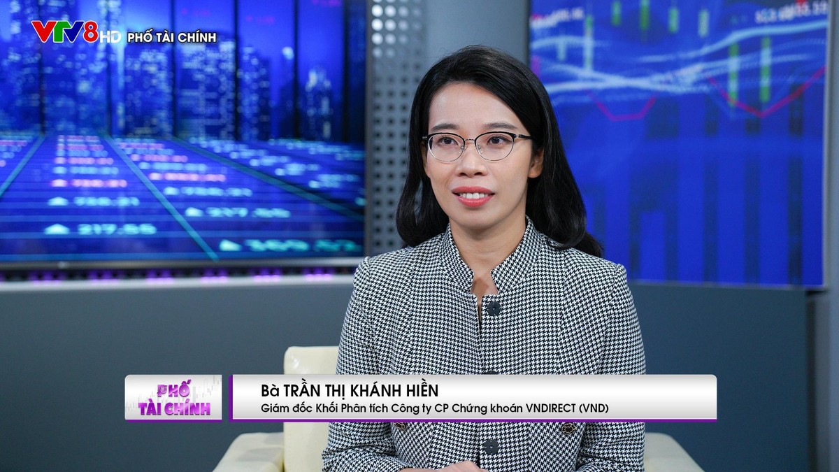 Bà Trần Thị Khánh Hiền, Giám đốc Khối Phân tích, CTCP Chứng khoán VNDIRECT