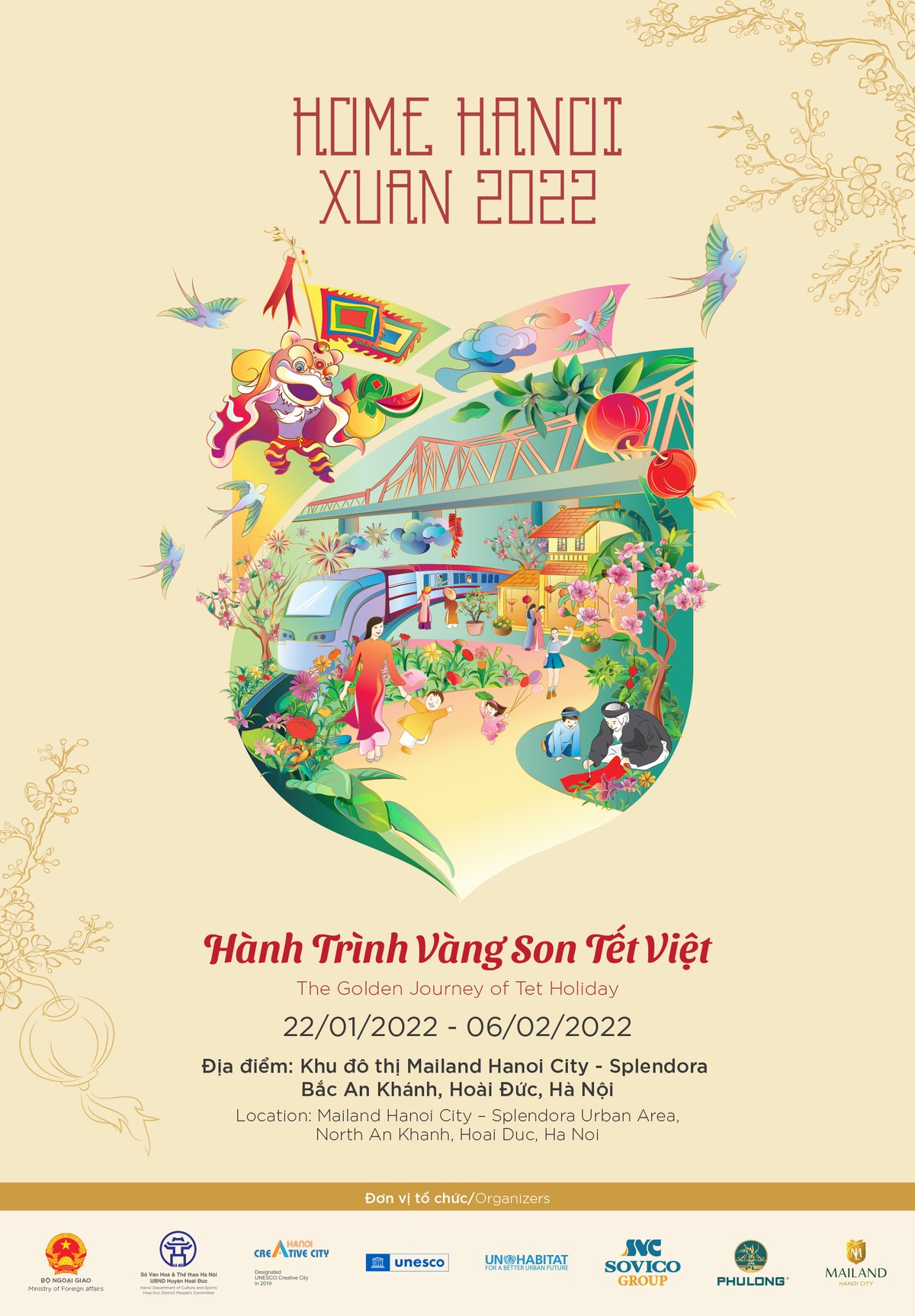 Lễ hội đường hoa Xuân Hà Nội – hành trình vàng son Tết Việt