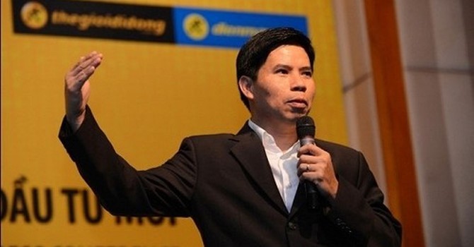 Ông Nguyễn Đức Tài, Chỉ tịch kiêm CEO Thế giới Di động.