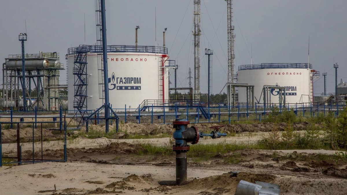 Nhà máy sản xuất dầu Gazprom nằm ở vùng Yamal, Nga. Ảnh: AP
