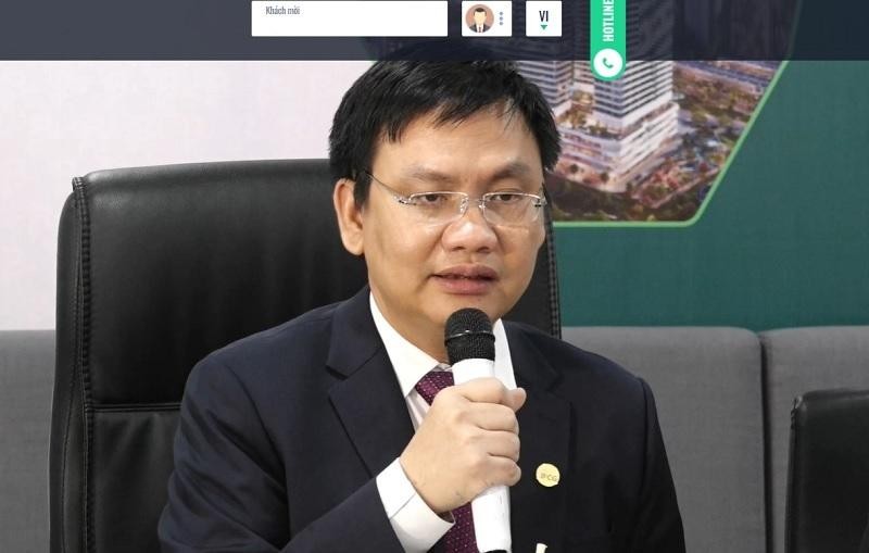 Ông Nguyễn Hồ Nam, Chủ tịch HĐQT BCG chia sẻ với cổ đông qua hình thức trực tuyến