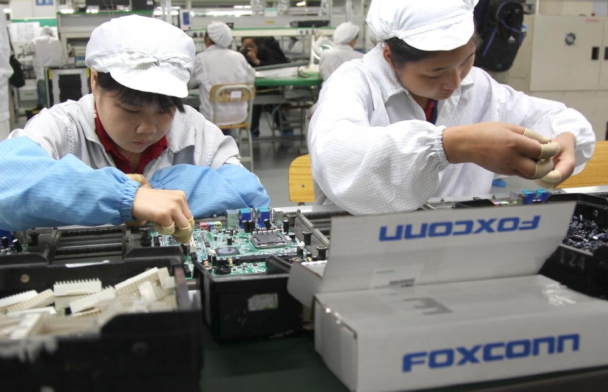 Foxconn là đối tác sản xuất lớn nhất của Apple