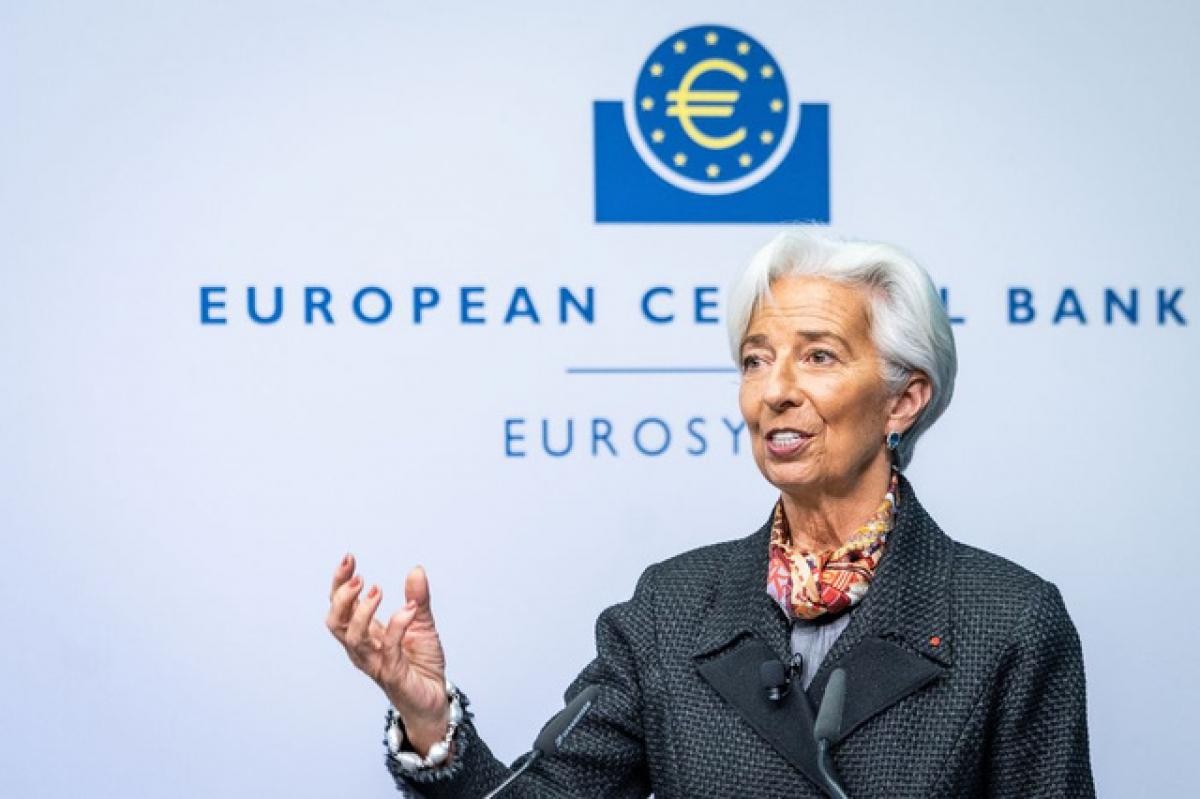 Chủ tịch Ngân hàng Trung ương châu Âu (ECB), bà Christine Lagarde