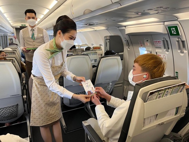 Bamboo Airways đón hành khách từ Nhật, Hàn trên chuyến bay quốc tế thường lệ đầu năm mới ảnh 2